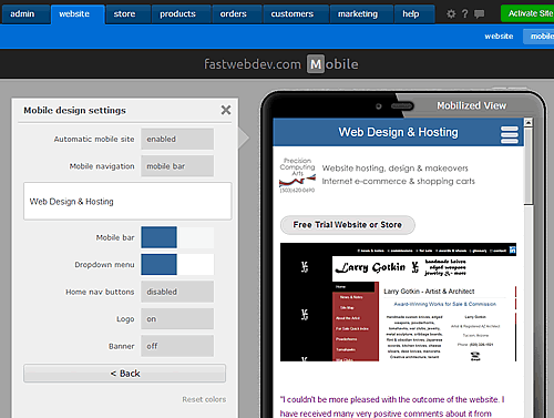 * Sitebuilder Websites are Responsive and Mobile Friendly (UPDATE)